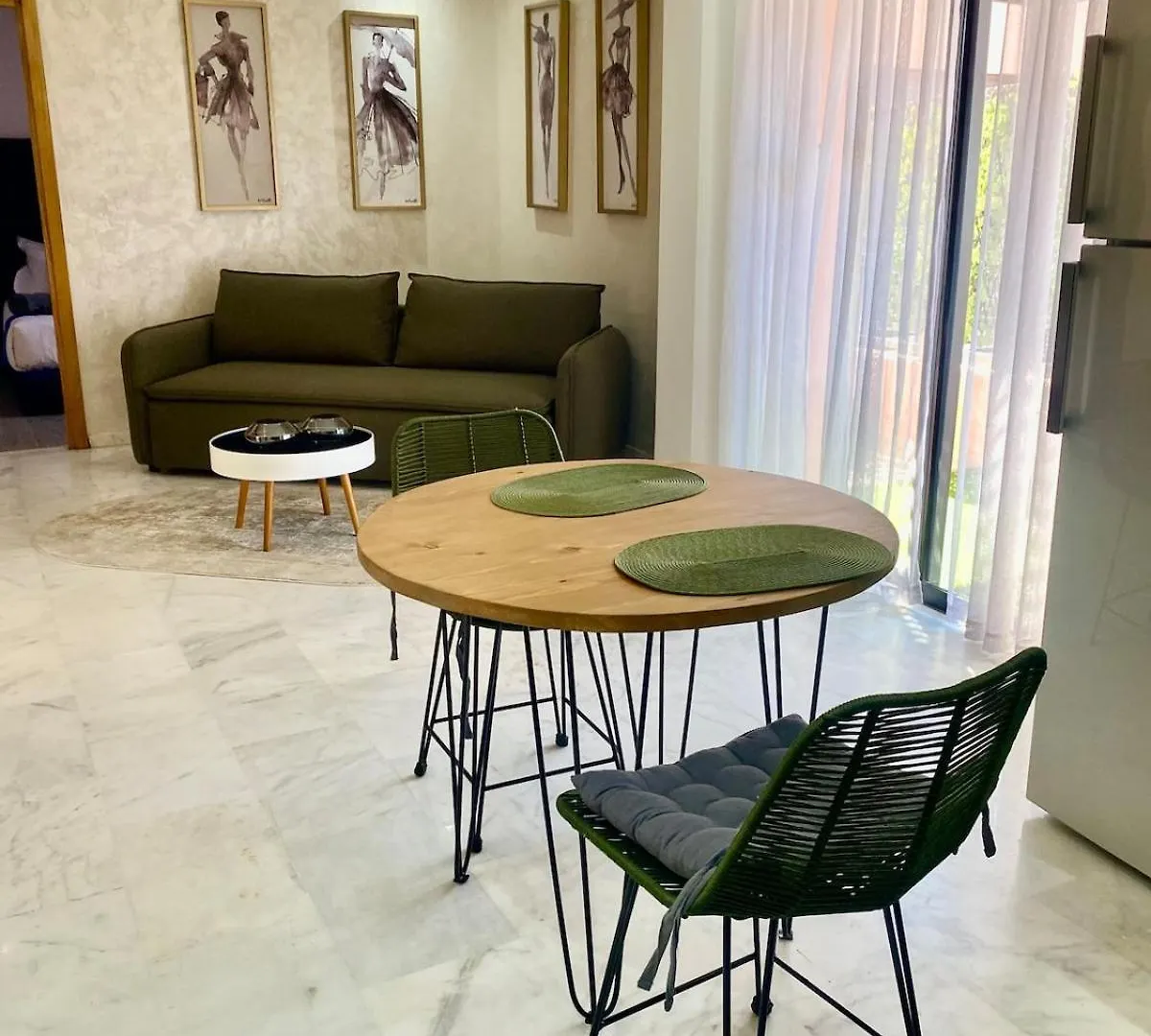 Appartement Perfect Pied-A-Terre 1Ch In Gueliz à Marrakesh