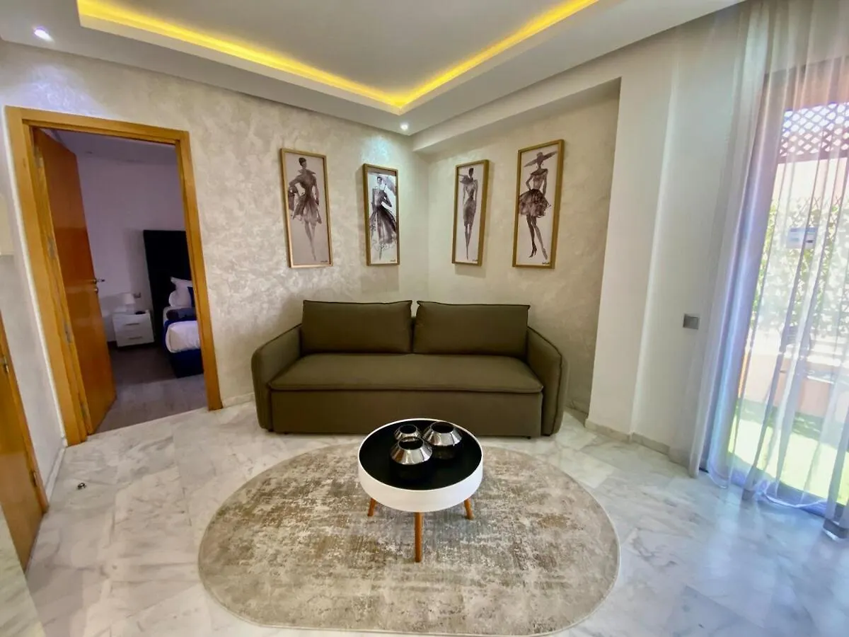Appartement Perfect Pied-A-Terre 1Ch In Gueliz à Marrakesh Maroc